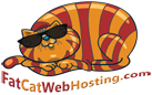 Fat Cat Webhosting™ Logo
